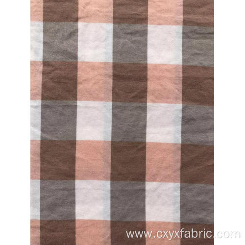 polyester yarn dyed check fabric for bedsheet